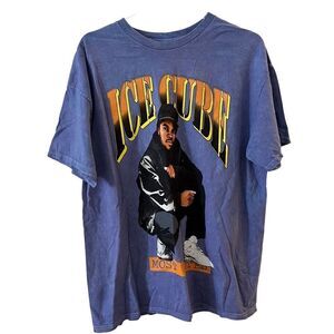 NWOT‎ Ice Cube Most Wanted Distressed T-shirt XL